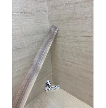 Орех Американский Заболонь заготовка накладки для электрогитары Радиал А 8.3х64-44х600 мм-11