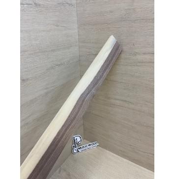 Орех Американский Заболонь заготовка накладки для электрогитары Радиал А 8.5х66-57х600 мм-11