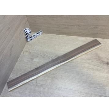 Орех Американский Заболонь заготовка накладки для электрогитары Радиал А 11х60-48х610 мм-0