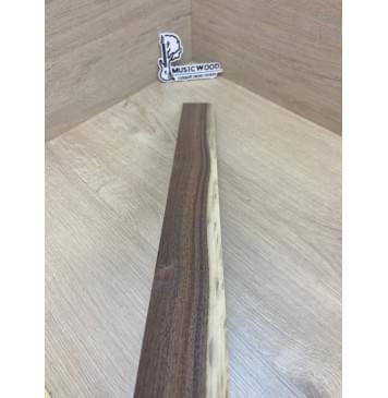 Орех Американский Заболонь заготовка накладки для электрогитары Радиал А 11х60-48х610 мм-3