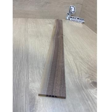 Орех Американский Заболонь заготовка накладки для электрогитары Радиал А 8.5х63-46х540 мм-2