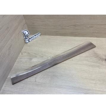 Орех Американский Заболонь заготовка накладки для электрогитары Радиал А 8.5х63-46х540 мм-4