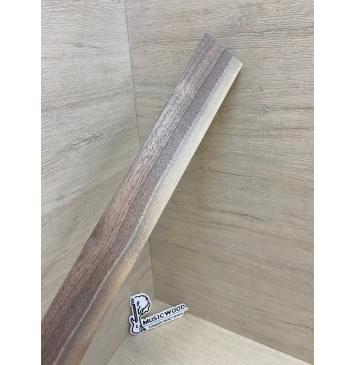 Орех Американский Заболонь заготовка накладки для электрогитары Радиал А 8.5х63-46х540 мм-11