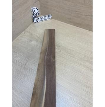 Орех Американский Заболонь заготовка накладки для электрогитары Радиал А 8.5х63-46х540 мм-7