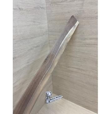 Орех Американский Заболонь заготовка накладки для электрогитары Радиал А 8.5х63-46х540 мм-12