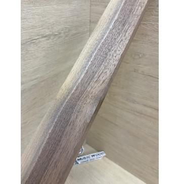 Орех Американский Заболонь заготовка накладки для электрогитары Радиал А 8.5х63-46х540 мм-9