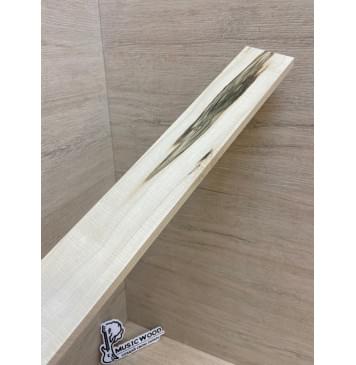 Клён Белый заготовка накладки для электрогитары Тангент А 10х70-59х530 мм-2