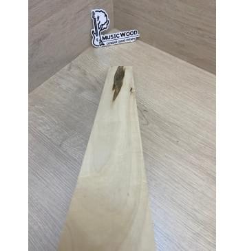 Клён Белый заготовка накладки для электрогитары Тангент А 10х70-59х530 мм-11