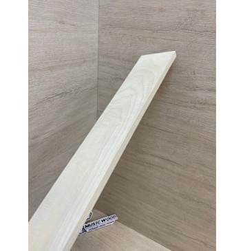 Клён Белый заготовка накладки для электрогитары Тангент А 10х70-59х530 мм-6