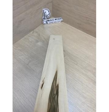 Клён Белый заготовка накладки для электрогитары Тангент А 10х70-59х530 мм-4