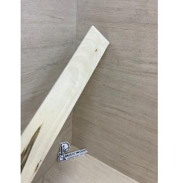 Клён Белый заготовка накладки для электрогитары Тангент А 8.5х70-59х530 мм-7
