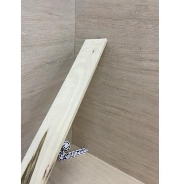 Клён Белый заготовка накладки для электрогитары Тангент А 8.5х70-59х530 мм-8