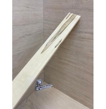Клён Белый заготовка накладки для электрогитары Тангент А 8.5х70-59х530 мм-12