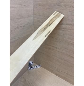 Клён Белый заготовка накладки для электрогитары Тангент А 8.5х70-59х530 мм-10