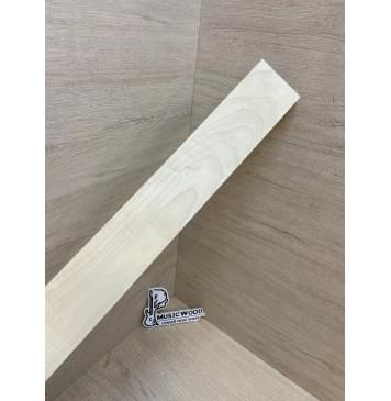 Клён Белый заготовка накладки для электрогитары Тангент А 10х70-60х530 мм-4