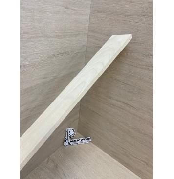 Клён Белый заготовка накладки для электрогитары Тангент А 10х70-60х530 мм-9