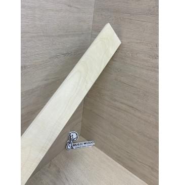 Клён Белый заготовка накладки для электрогитары Тангент А 10х70-60х530 мм-11
