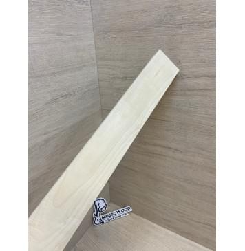 Клён Белый заготовка накладки для электрогитары Тангент А 10х70-60х530 мм-6