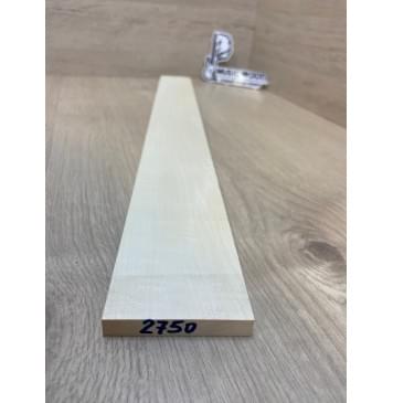 Клён Белый Явор, Волнистый заготовка накладки для электрогитары Радиал АА Волна А 10х70-55х555 мм-1