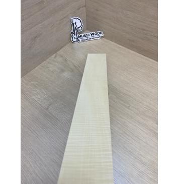 Клён Белый Явор, Волнистый заготовка накладки для электрогитары Радиал АА Волна А 10х70-55х555 мм-9