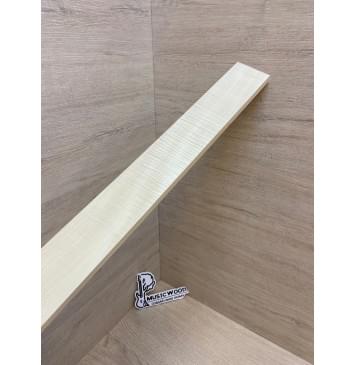 Клён Белый Явор, Волнистый заготовка накладки для электрогитары Радиал АА Волна А 10х70-55х555 мм-6