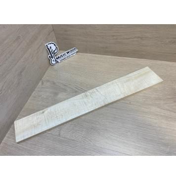 Клён Белый Явор, Волнистый заготовка накладки для электрогитары Смешанный А Волна ААА 10х82-70х500 мм-0