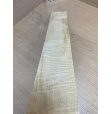 Клён Белый Явор, Волнистый заготовка накладки для электрогитары Смешанный А Волна ААА 10х82-70х500 мм-8