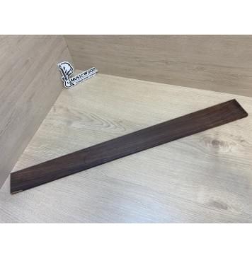 Палисандр Индийский заготовка накладки для бас-гитары Радиал А 8(7)х68-58х715 мм-0