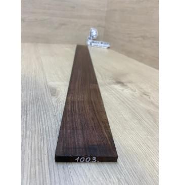 Палисандр Индийский заготовка накладки для бас-гитары Радиал А 8(7)х68-58х715 мм-1