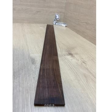 Палисандр Индийский заготовка накладки для бас-гитары Радиал А 8(7)х68-58х715 мм-2