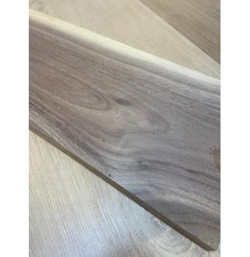 Орех Американский Заболонь заготовка на топ Смешанный А 27х188х545 мм (1шт под распил) Уценка-сучки-10