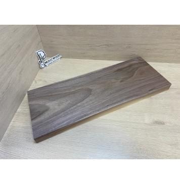 Орех Американский Заболонь заготовка на топ Тангент АА 34х225х585 мм (1шт под распил)-0