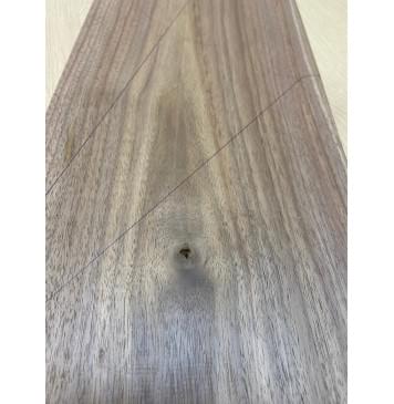 Орех Американский Заболонь заготовка на топ Тангент АА 27х227х605 мм (1шт под распил)-2