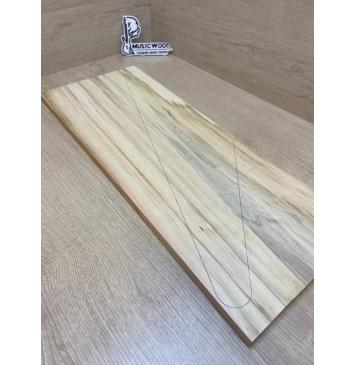 Клён Американский заготовка на топ Смешанный ААА 17х230-222х590 мм (1шт под распил)-1