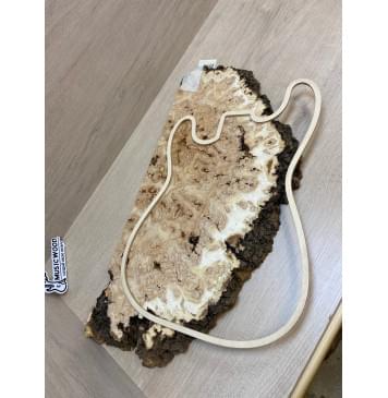 Карагач Кап заготовка на топ под заливку Смешанный ААА 34х260-130х500 мм (цельный) Карагач Кап заготовка на топ под заливку Смешанный ААА 34х260-130х500 мм (цельный)-9