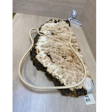 Карагач Кап заготовка на топ под заливку Смешанный ААА 34х260-130х500 мм (цельный) Карагач Кап заготовка на топ под заливку Смешанный ААА 34х260-130х500 мм (цельный)-8