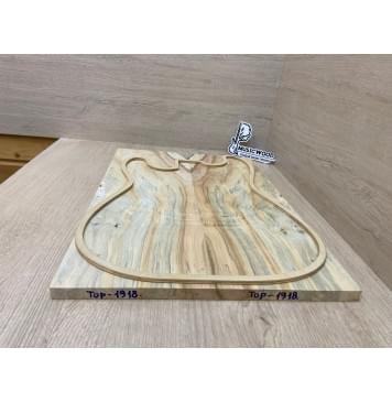 Клён Американский заготовка на топ Смешанный АА 14х170х490 мм - 2шт.(книжкой)-1