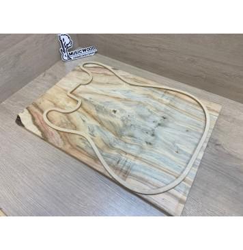 Клён Американский заготовка на топ Смешанный АА 14х170х490 мм - 2шт.(книжкой)-7