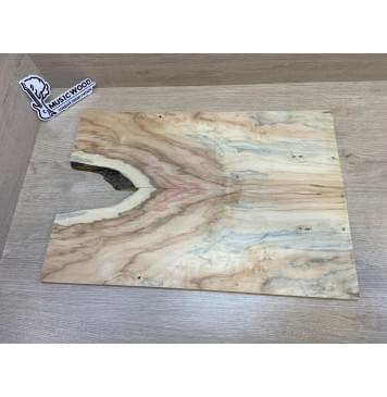 Клён Американский заготовка на топ Смешанный А 14х170х495 мм - 2шт.(книжкой)-0