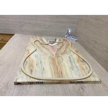 Клён Американский заготовка на топ Смешанный А 14х170х495 мм - 2шт.(книжкой)-2