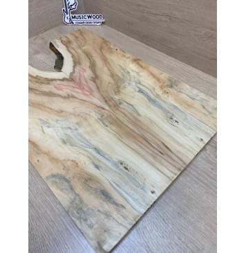 Клён Американский заготовка на топ Смешанный А 14х170х495 мм - 2шт.(книжкой)-3