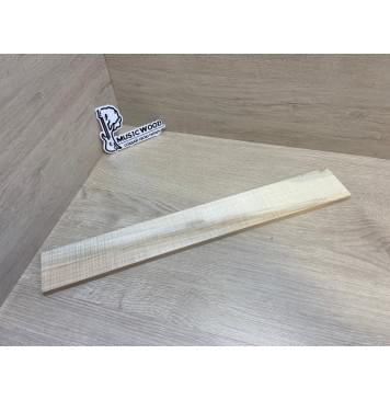 Клён Американский Волнистый заготовка накладки для электрогитары Радиал АА Волна ААА 10.5х70-65х495 мм-3