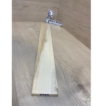 Клён Американский Волнистый заготовка накладки для электрогитары Радиал АА Волна ААА 10.5х70-65х495 мм-4