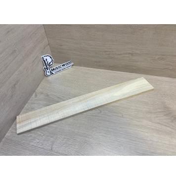 Клён Американский Волнистый заготовка накладки для электрогитары Радиал АА Волна ААА 10.5х70-65х495 мм-7