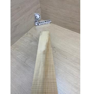 Клён Американский Волнистый заготовка накладки для электрогитары Радиал АА Волна ААА 10.5х70-65х495 мм-8