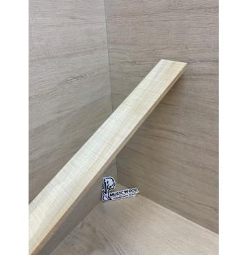 Клён Американский Волнистый заготовка накладки для электрогитары Радиал АА Волна ААА 10.5х70-65х495 мм-11