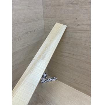 Клён Американский Волнистый заготовка накладки для электрогитары Радиал АА Волна ААА 10.5х70-65х495 мм-9