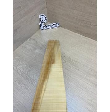 Клён Американский Волнистый заготовка накладки для электрогитары Радиал АА Волна ААА 10.5х70-65х495 мм-13