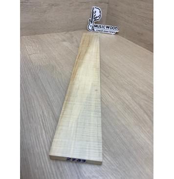 Клён Американский Волнистый заготовка накладки для электрогитары Радиал АА Волна ААА 10х69-64х495 мм-4