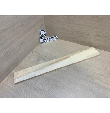Клён Американский Волнистый заготовка накладки для электрогитары Радиал АА Волна ААА 10х69-64х495 мм-9